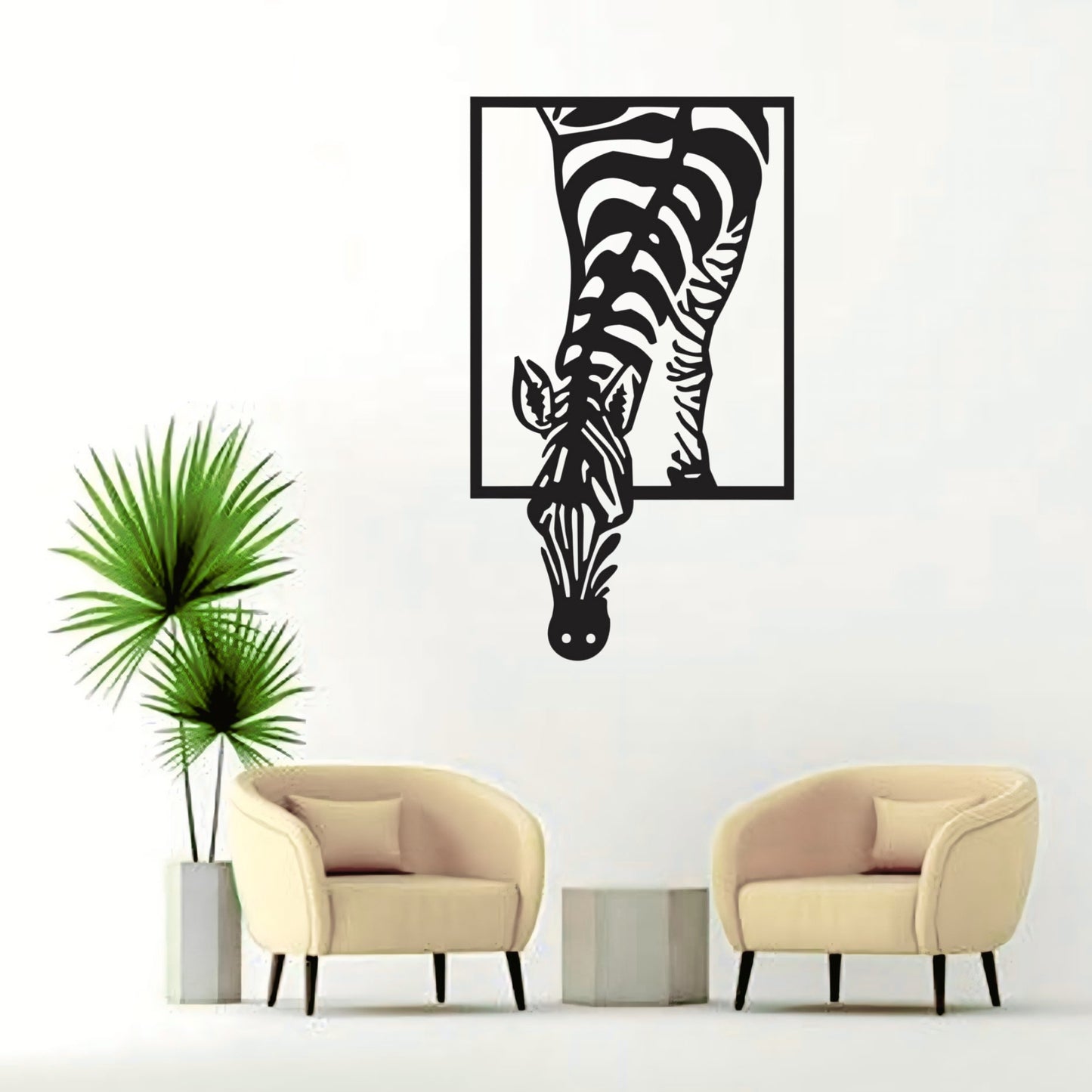 Stria Essence – Abstract Zebra Wall Art