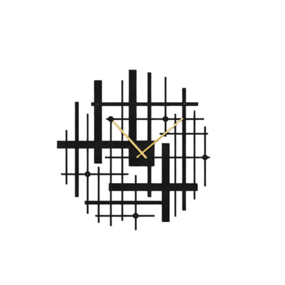 Structura X – Abstract Wall Clock