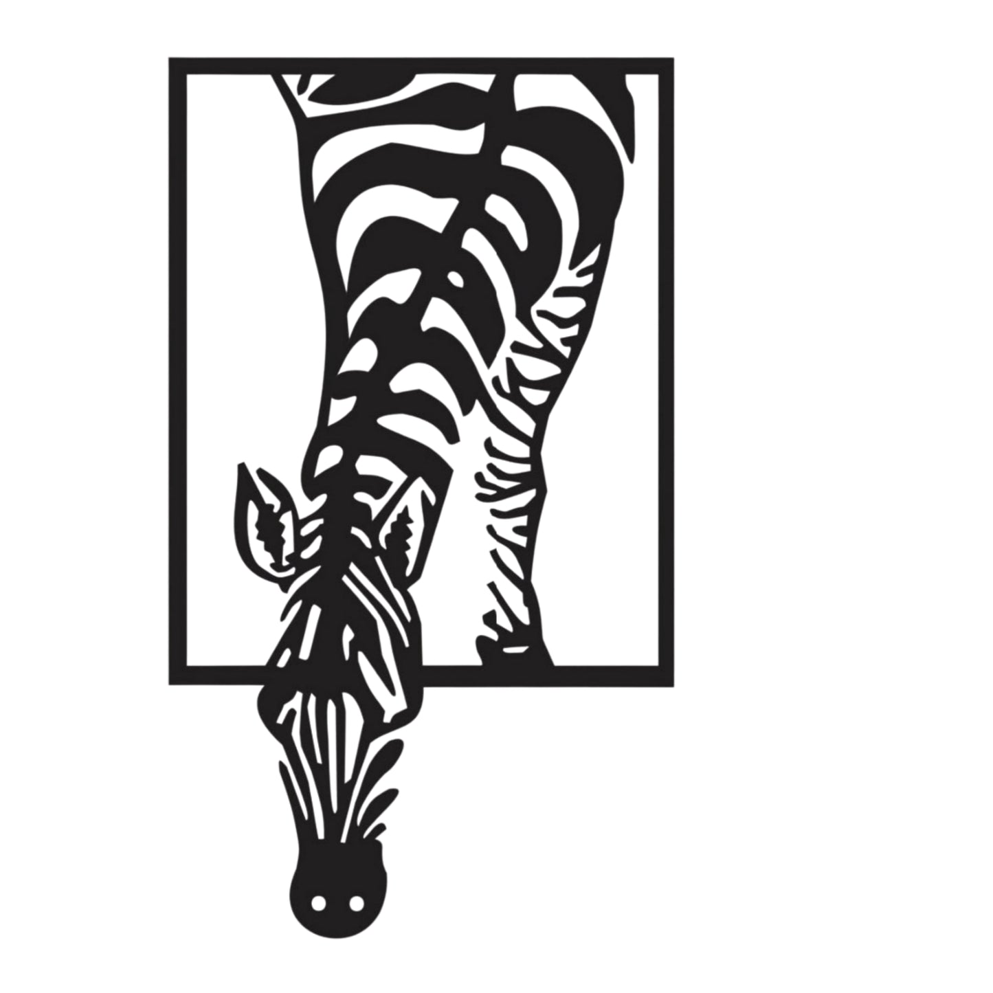 Stria Essence – Abstract Zebra Wall Art
