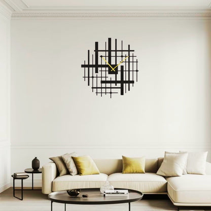 Structura X – Abstract Wall Clock