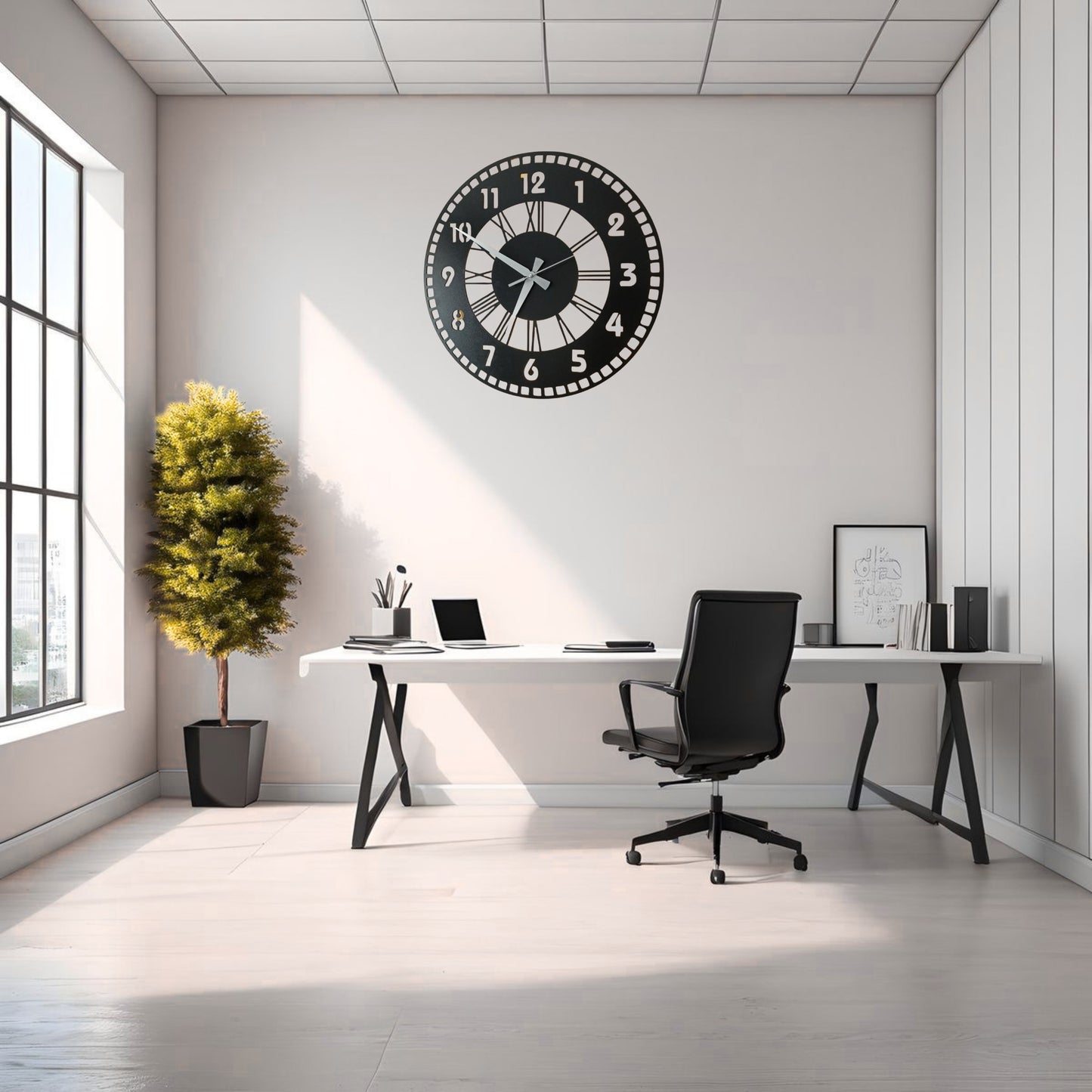 TriChrona – Multi Dial Wall Clock