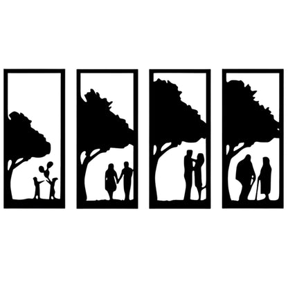 Circle of Life Wall Art (4 Panel Set)